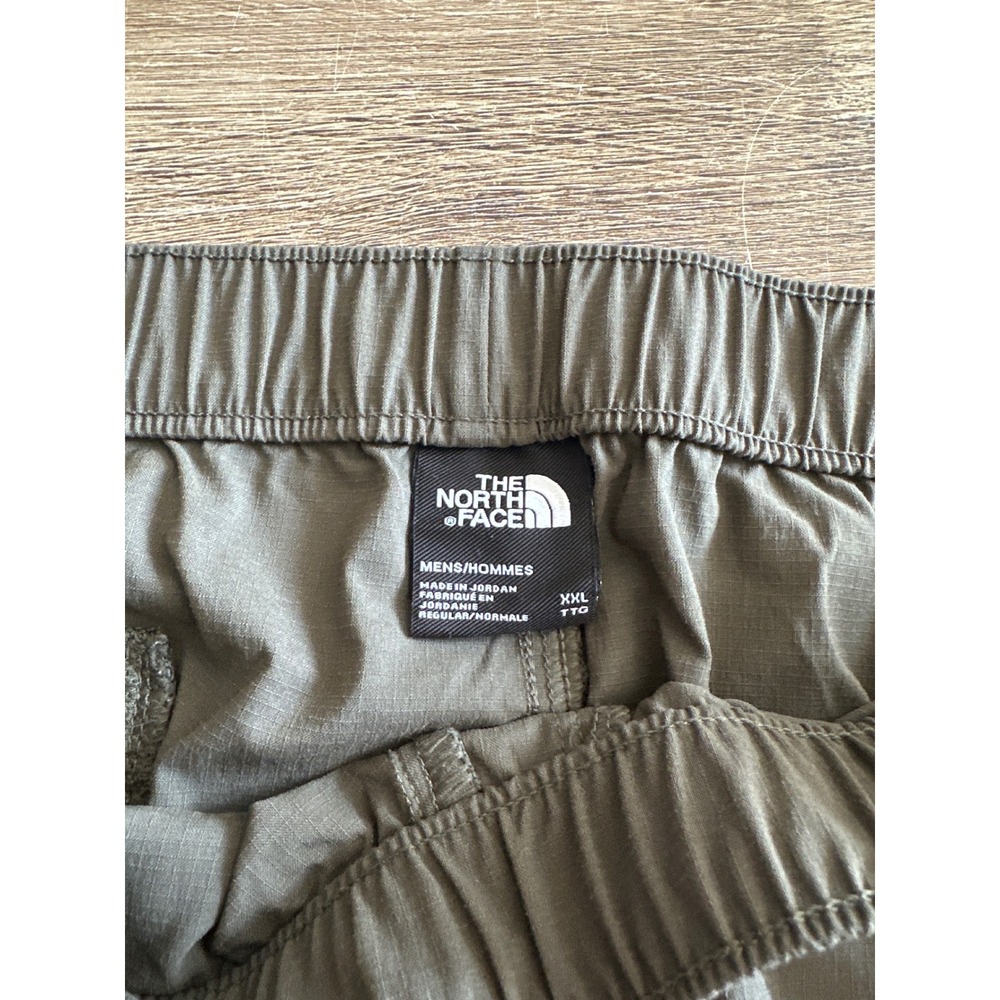 The North Face Mens Class V Belted Ripstop Cargo Shorts Olive Green XXL - Picture 4 of 4